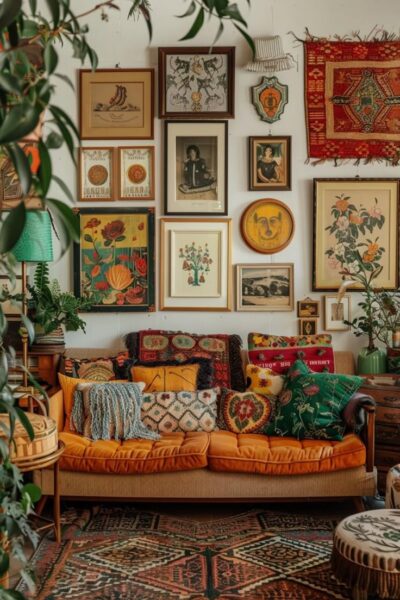 Maximalismo na Sala: A Revolução da Autenticidade na Decoração
